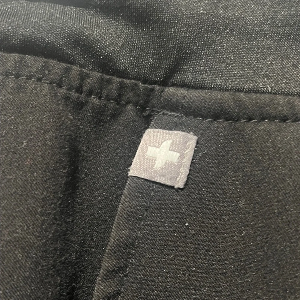 Figs Black Jogger Sweatpants with White Drawstring Sz M/P